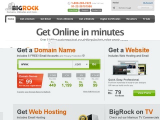 Use this bigrock coupon code to save 10% on domain registrations