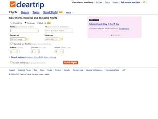 Save upto 40% on basefare when you use this cleartrip coupon code