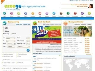 Ezeego deal of the day 10th August buy ezeego domestic air tickets and 50% cash back